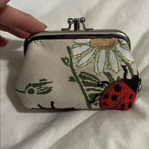 Signare | Ladybird | Floral | Ladybug | Tapestry | Kisslock | Daisy | Coin Purse